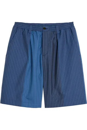 Marni Striped cotton bermuda shorts