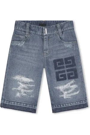 Givenchy 4G-motif denim shorts