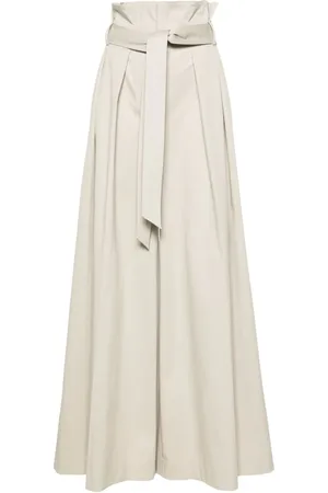 Moschino Belted wide-leg trousers