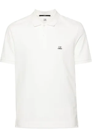 C.P. Company Logo-appliqu?? polo shirt