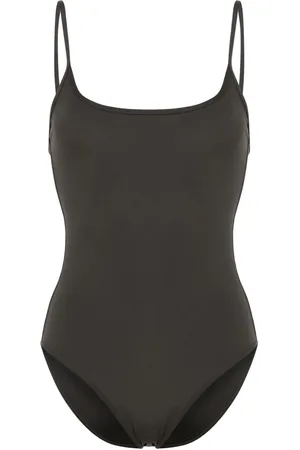 Totême Square-neck high-cut swimsuit