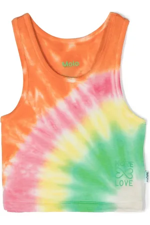 Molo Rippi tie-dye print tank top