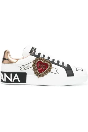 Dolce & Gabbana Portofino embroidered sneakers