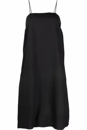 SUNNEI Square-neck spaghetti-straps dress