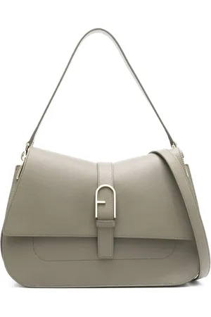 Furla Large Flow leather shoulder bag