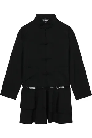 Comme des Garçons Cut-out wool-blend coat