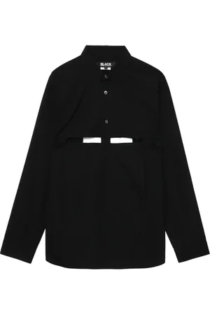 Comme des Garçons Cut-out cotton shirt