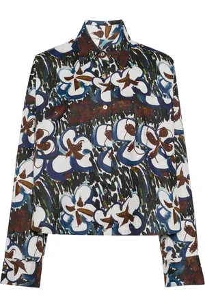 JNBY Oversized floral-print blouse
