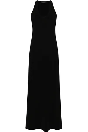 Fabiana Filippi Round-neck sleeveless dress