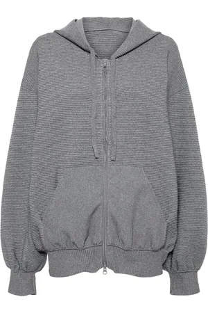 JNBY Knitted hooded cardigan