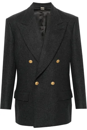 Gucci Wool-cashmere double-breasted jacket