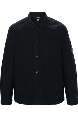 C.P. Company Lens-detail cotton overshirt