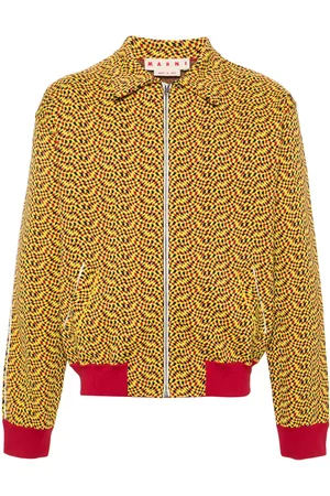 Marni Jacquard-pattern sport jacket