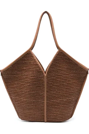Hereu Calella raffia tote bag