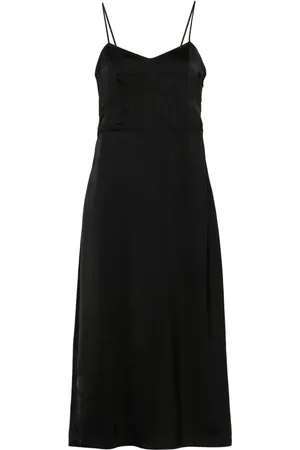 Fabiana Filippi Satin slip dress