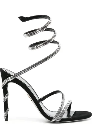 RENE CAOVILLA Margot 105mm rhinestone-embellished sandals