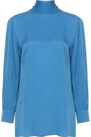 Gucci Pussy-bow collar silk blouse