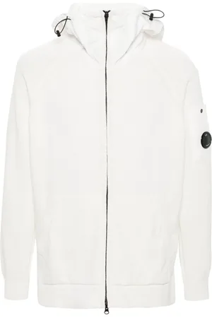 C.P. Company Lens-detail zip-up hoodie