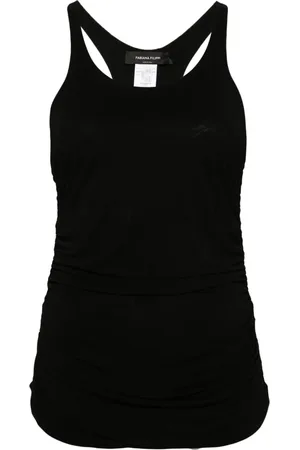 Fabiana Filippi Ruched racerback tank top