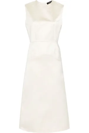 Fabiana Filippi Satin midi dress