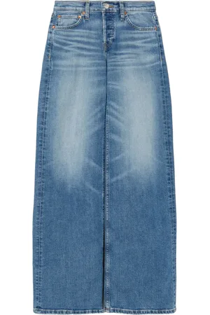 RE/DONE Mid-rise wide-leg jeans