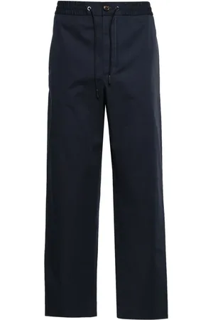Moncler Logo-appliqué tapered trousers