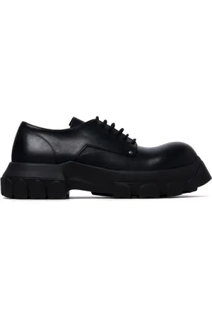 Rick Owens Bozo Tractor leather shoes