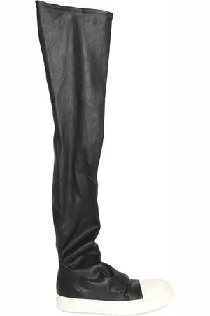 Rick Owens Thigh-high leather boots