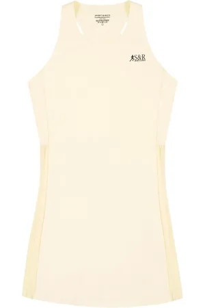 Sporty & Rich The Steffi Action pleated minidress