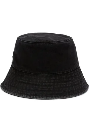 AMBUSH Logo-appliqu?? denim bucket hat