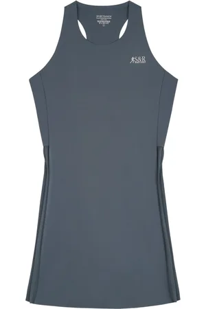 Sporty & Rich The Steffi Action pleated minidress