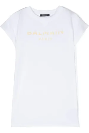 Balmain Logo-print T-shirt dress