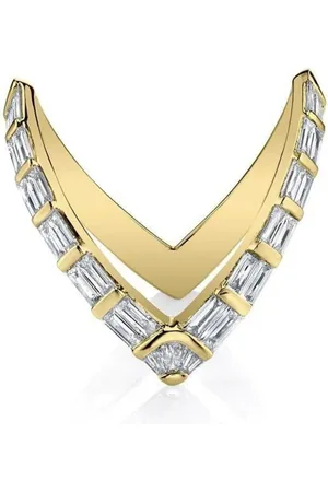 Anita 18kt yellow V diamond cocktail ring