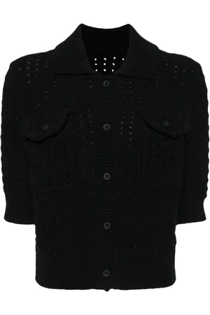 JNBY Short-sleeve knitted cardigan