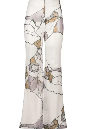 Silvia Tcherassi Avellino sequinned palazzo trousers