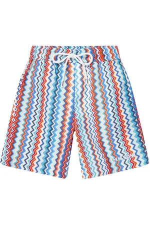 Missoni Zigzag-print swim shorts