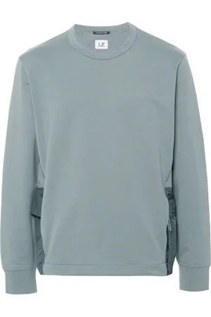 C.P. Company Logo-print jersey sweatshirt