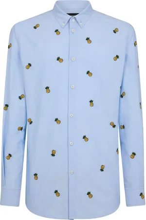 Dsquared2 Pineapple-print cotton shirt