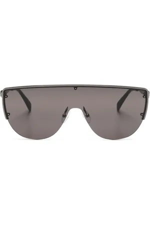 Alexander McQueen Shield-frame sunglasses