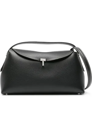 Totême T-Lock leather shoulder bag