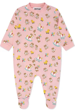 Moschino Graphic-print cotton onesie