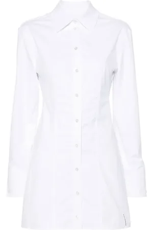Alexander Wang Boned shirt-style mini dress