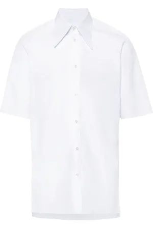 Maison Margiela Poplin short-sleeved shirt