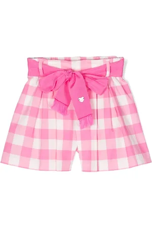 MONNALISA Gingham smart shorts