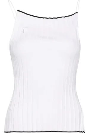 Jacquemus Plissé-effect top
