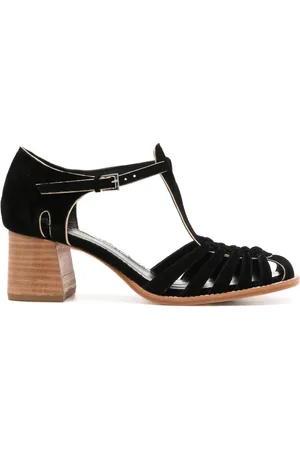 Sarah Chofakian Boheme 40mm caged pumps