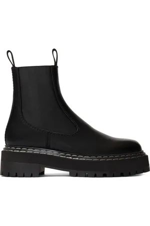 Proenza Schouler Lug-sole leather Chelsea boots