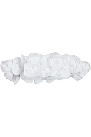 Giambattista Valli Rose-embellished cropped top