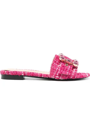 ROBERTO FESTA Fade twill slides