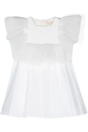 Elisabetta Franchi Ruffled flared dress